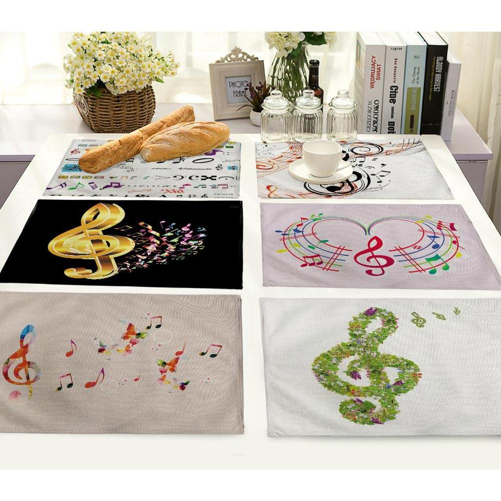 Musical Notes Table Napkins