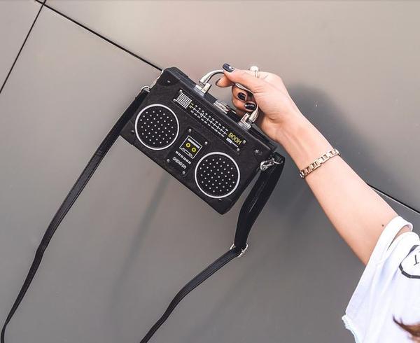 Radio Clutch Handbag