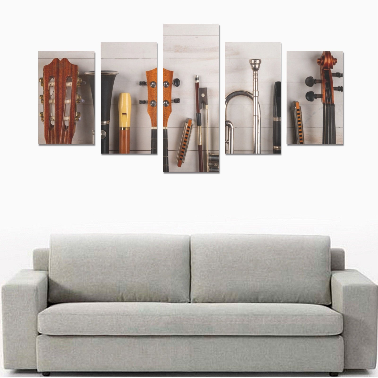 Musical Instruments Canvas Wall Art