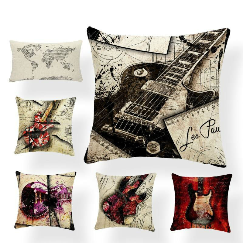 Free - Guitar Pillow Case