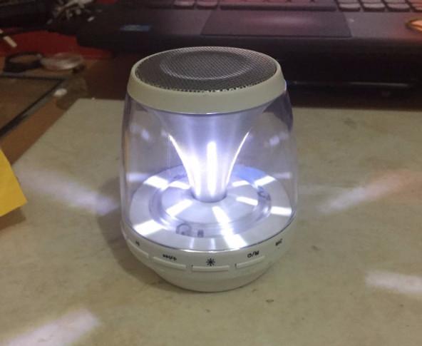 Subwoofer Plug-in Card Bluetooth Colorful Light Speaker - Artistic Pod