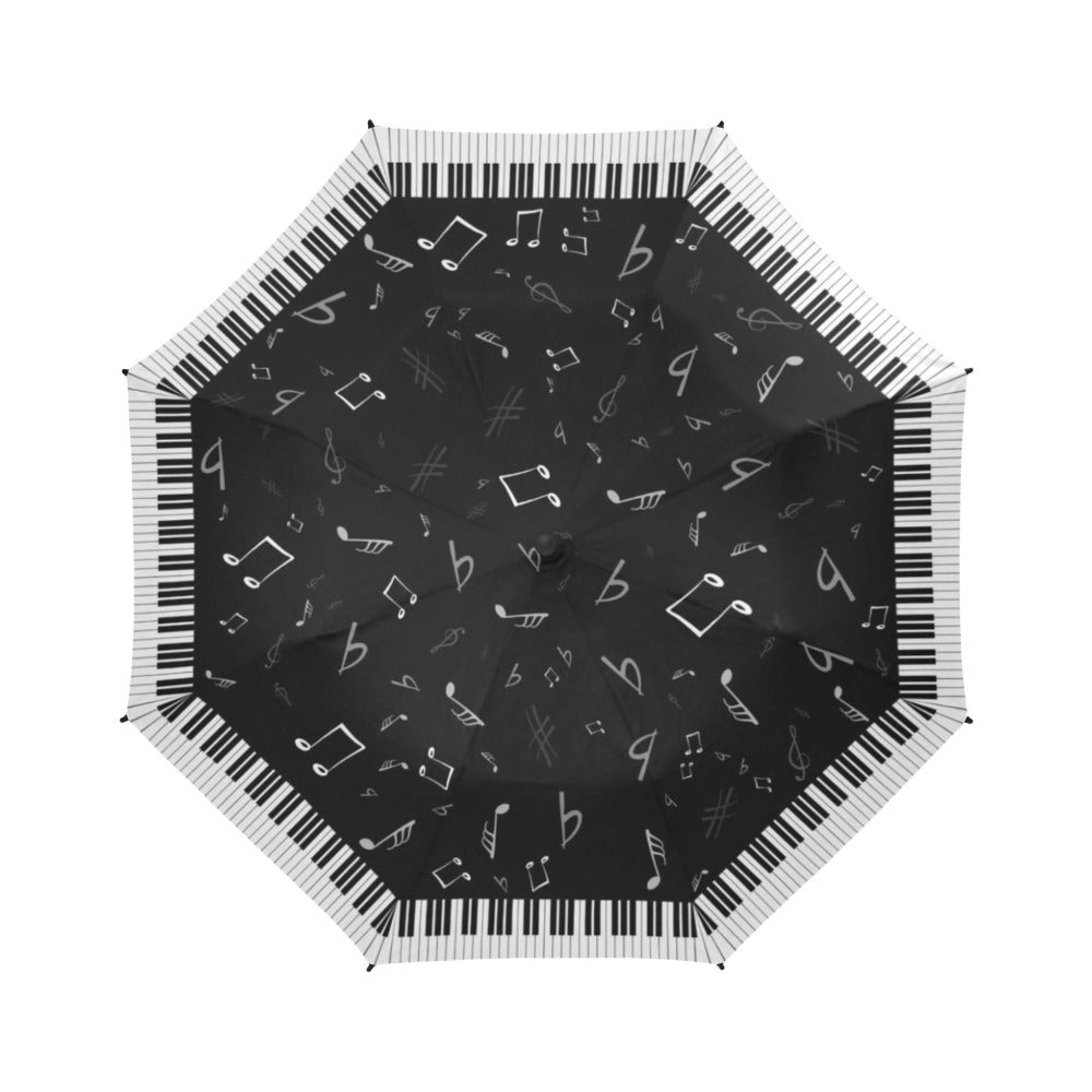 Musical Piano Foldable Umbrella