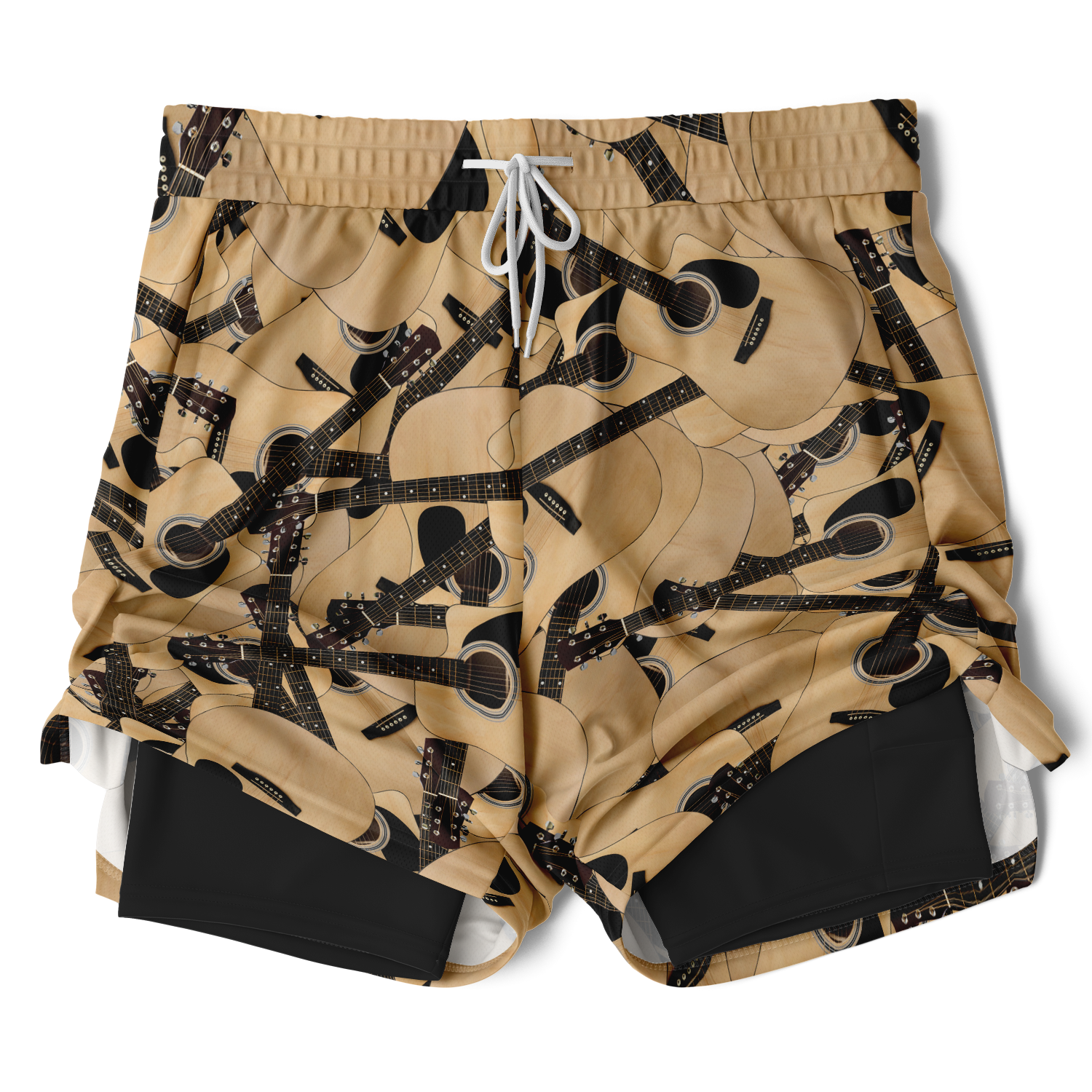 Acoustic Guitar 2-In-1 Shorts