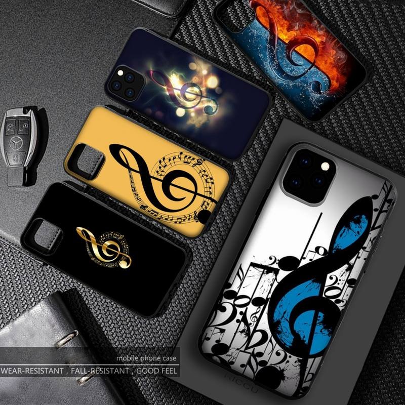 Treble Clef Design iPhone Case