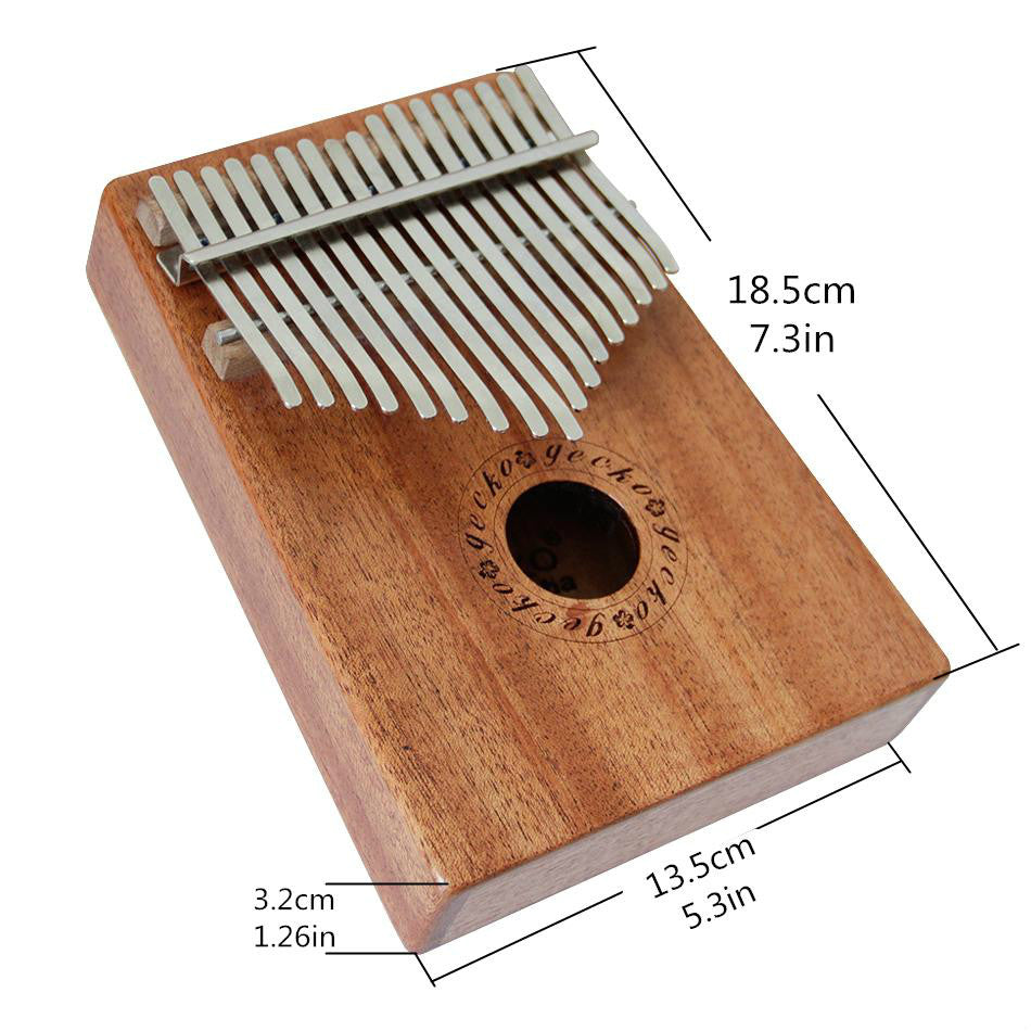 17 Keys Kalimba Thumb Piano - { shop_name }} - Review
