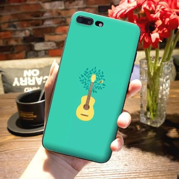 Free - Music Guitar Print iPhone Case