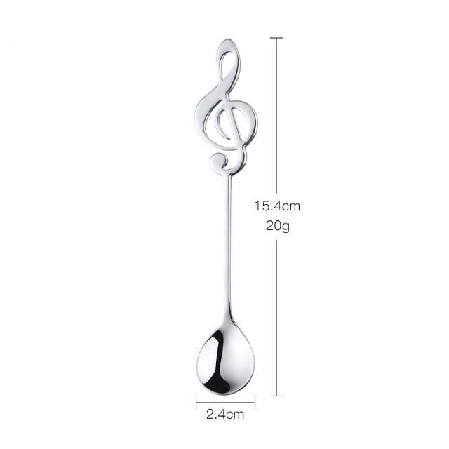 Free - Musical Note Coffee Spoons