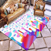 Colorful Music Area Rug