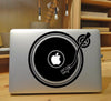DJ Music Recorder Phonograph Laptop Sticker - Artistic Pod