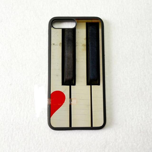 Couple Piano Keys iPhone Case