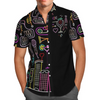 Music Print Men's Hawaii Shirt