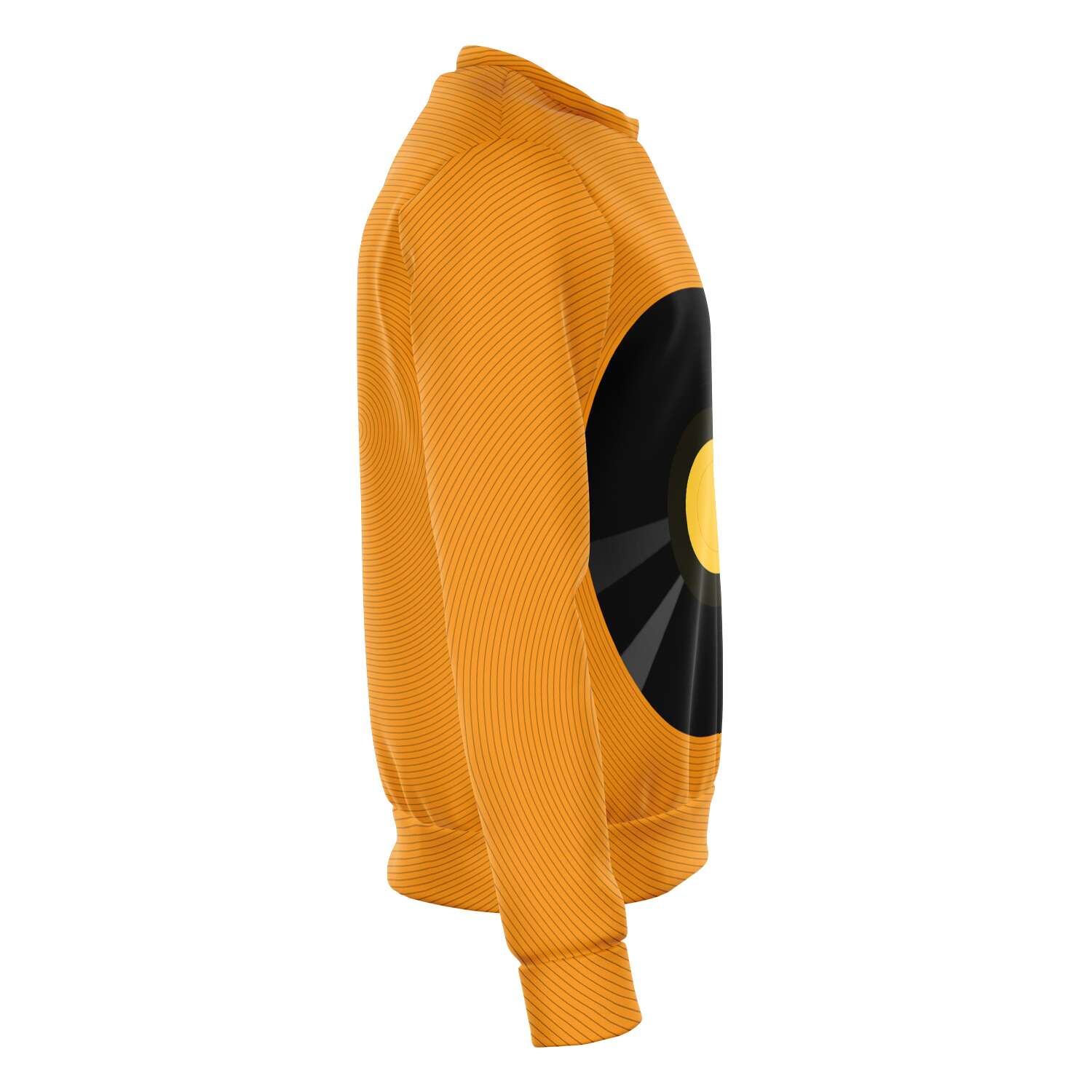 Vinyl Record Yellow Sweatshirt