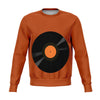 Vinyl Record Orange Sweatshirt