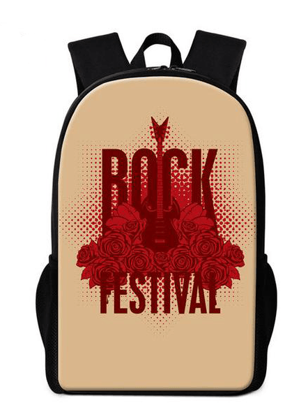 Musical Notes Art Back Pack