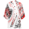 Music Abstract Color Chiffon Kimono