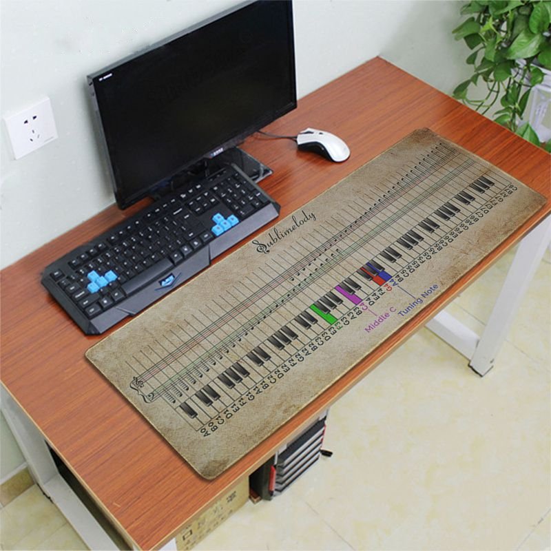 Music Notes Keyboard/Mouse Pad