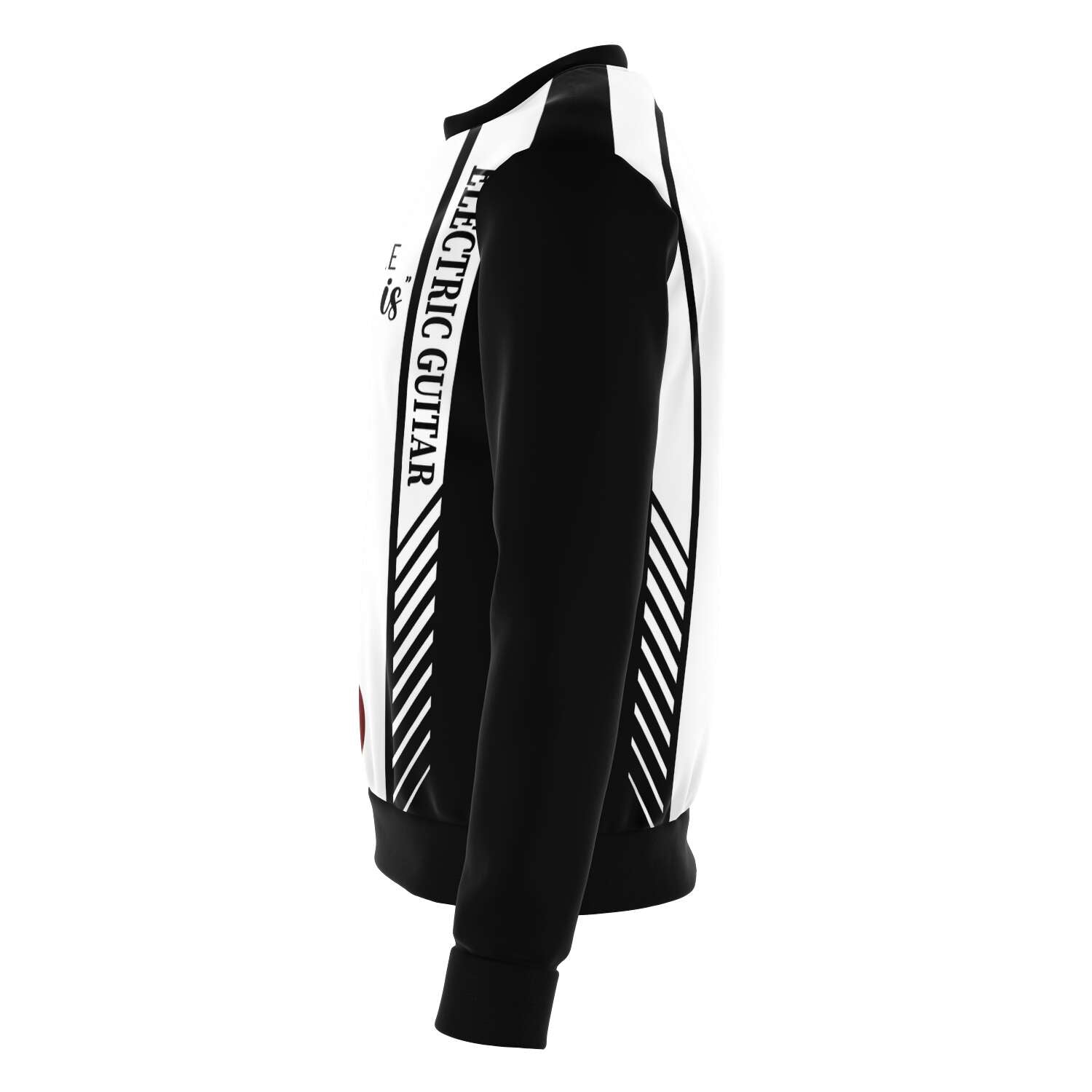 My Music Is Red Electric Guitar Sweatshirt