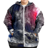 Music Note Abstract Zip Hoodie