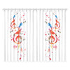Musical Notes Window Curtains