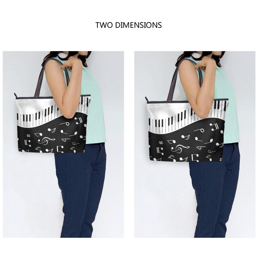 Music Piano Keys Handbag