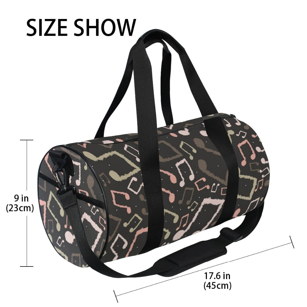 Strap Music Note Shoulder Bag