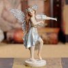 Music Fairy Girl Statue Figurine