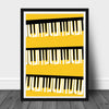 Abstract Music Art Poster