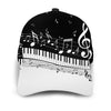 Music Print Cap