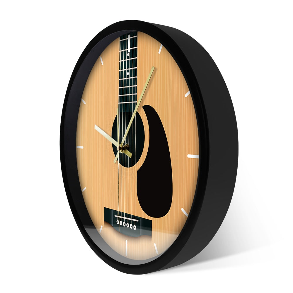 Acoustic Guitar Wall Clock - { shop_name }} - Review