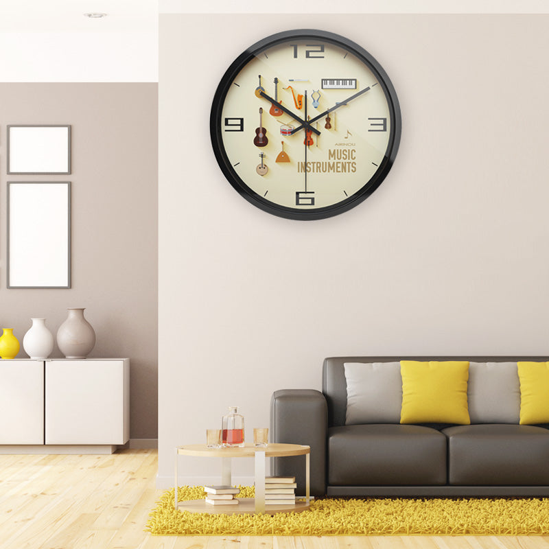 Music Theme Wall Clock