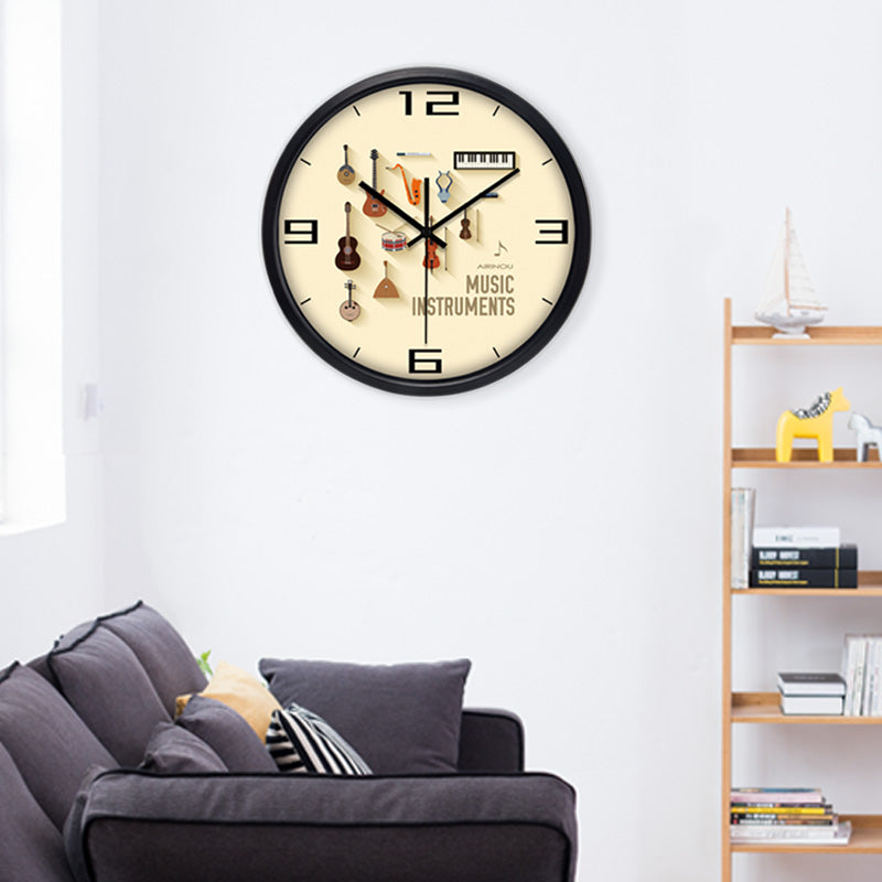 Music Theme Wall Clock