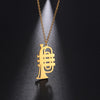 Musical Instruments Necklace