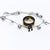 10Pcs Music Note Silver Plated Anklet