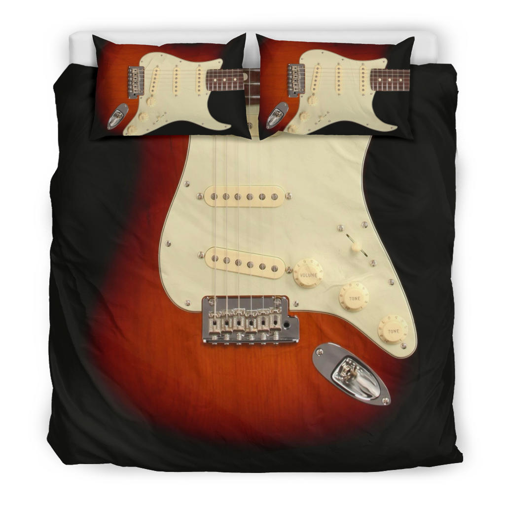 Awesome Electric Guitar Bedding Set