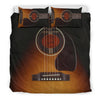 Black Guitar Bedding Set