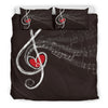 Music Notes Art Bedding Set