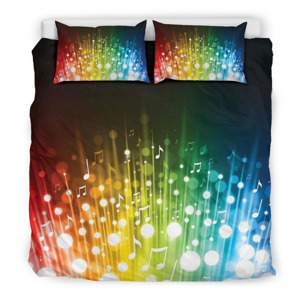 Rainbow Music Bedding Set