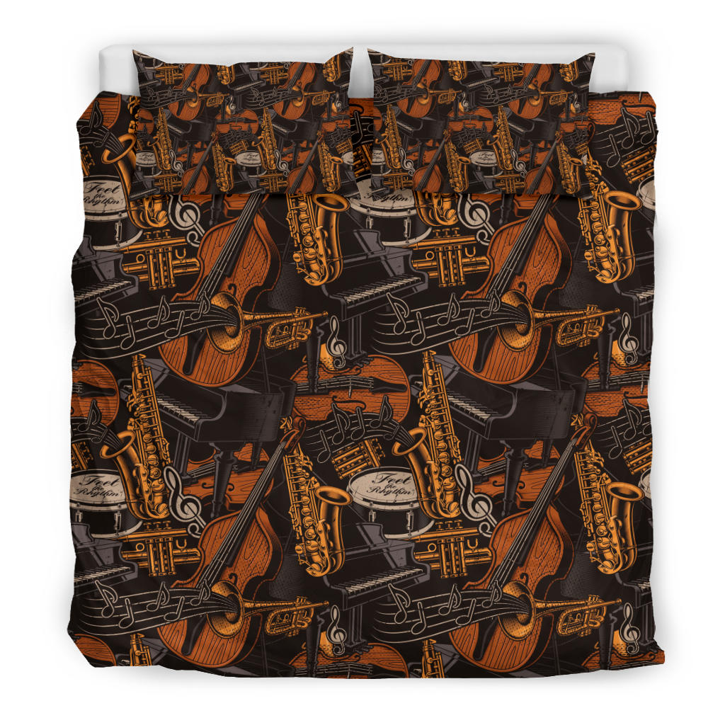 Music Instruments Art Bedding Set