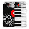 Piano Keys Vinyl Bedding Set