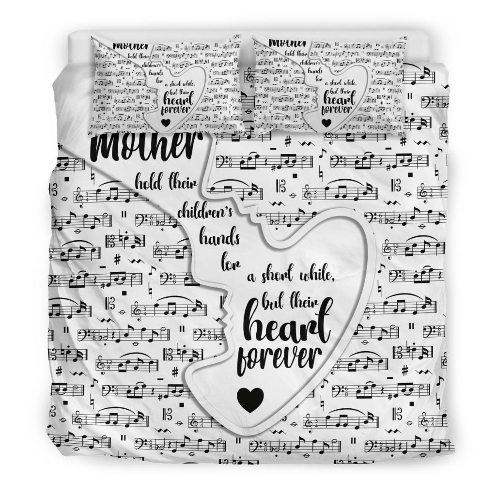 Music Notes Mother Bedding Set