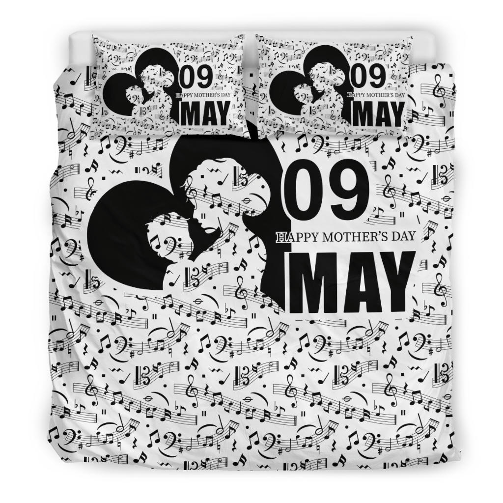 Mother's Day Musical Notes Bedding Set - Bedding Set / US King - { shop_name }} - Review