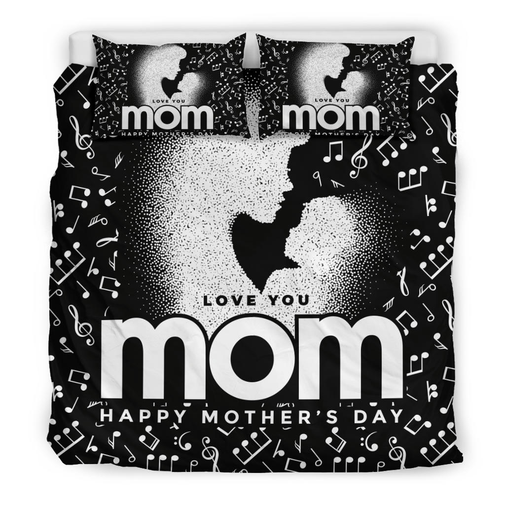 Musical Notes Mom's Day Bedding Set