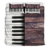 Wood Piano Bedding Set