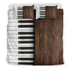 Wooden Piano Bedding Set