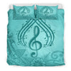 Awesome Music Notes Art Bedding Set