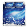 Music Notes Christmas Bedding Set