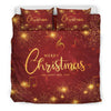 Music Notes Christmas Sparkle Bedding Set