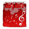 Christmas Music Bedding Set