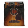 Black Guitar Bedding Set