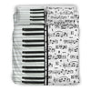 Piano Keys And Music Note Bedding Set